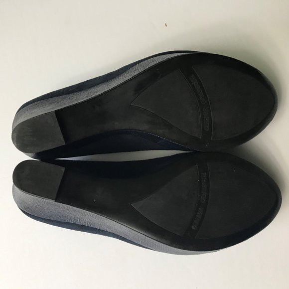 Franco Sarto Navy Blue Wedge - Picture 6 of 7